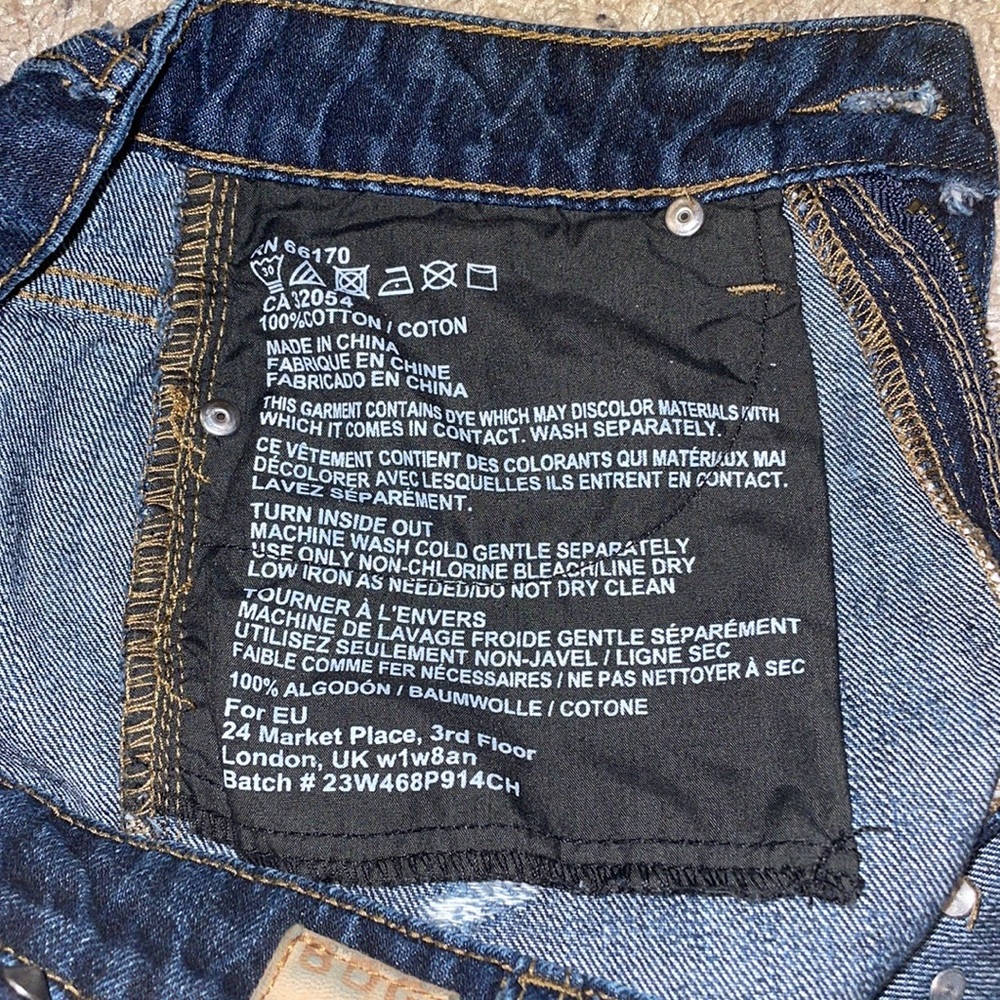 BDG Studded Jean Shorts - Picture 7 of 8